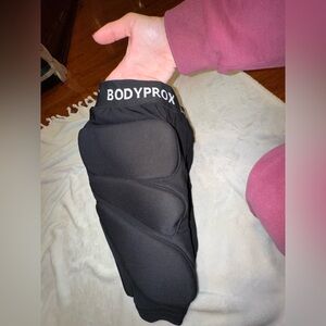 Women's Black Protective Padded Shorts